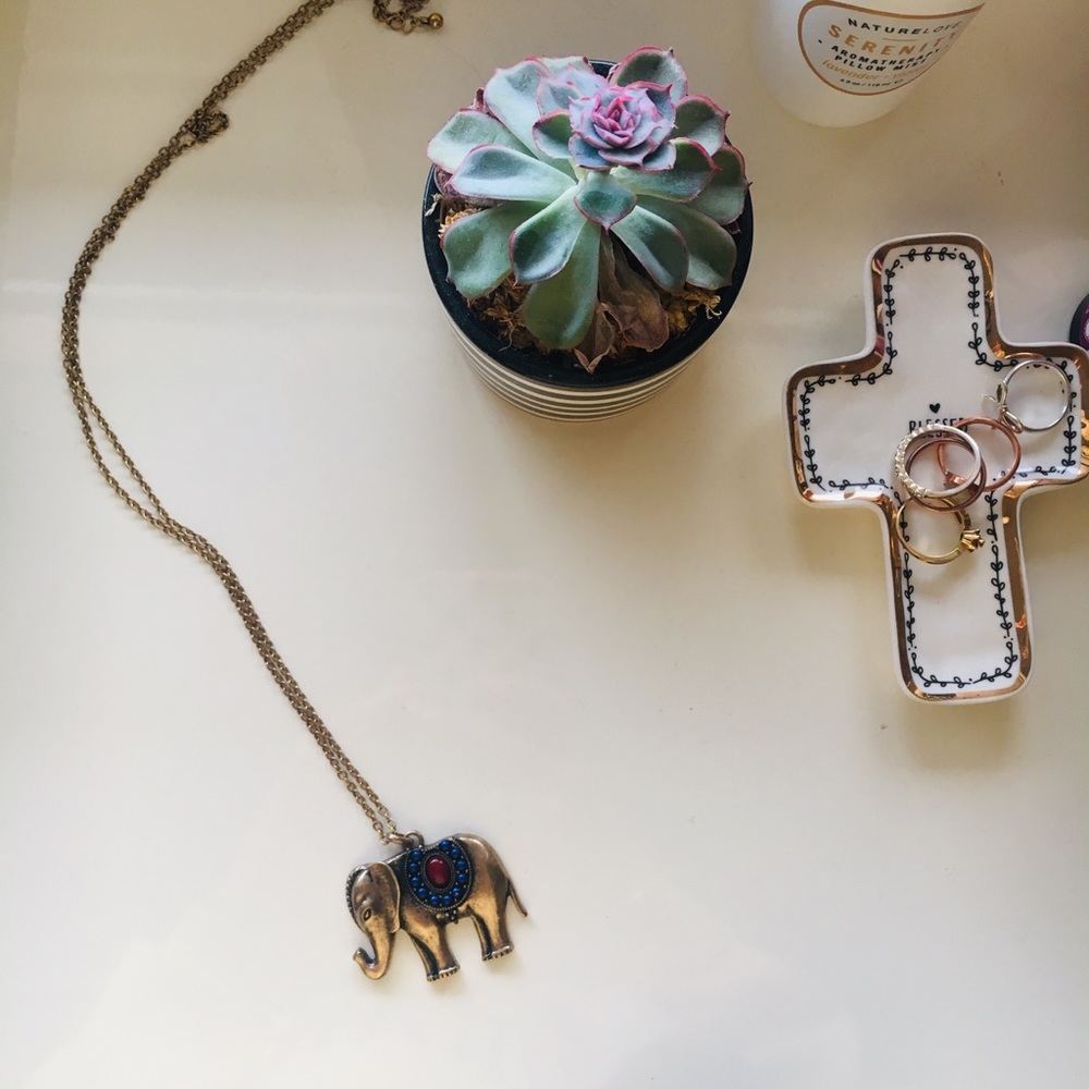 Elephant Statement Necklace // ❤️🐘